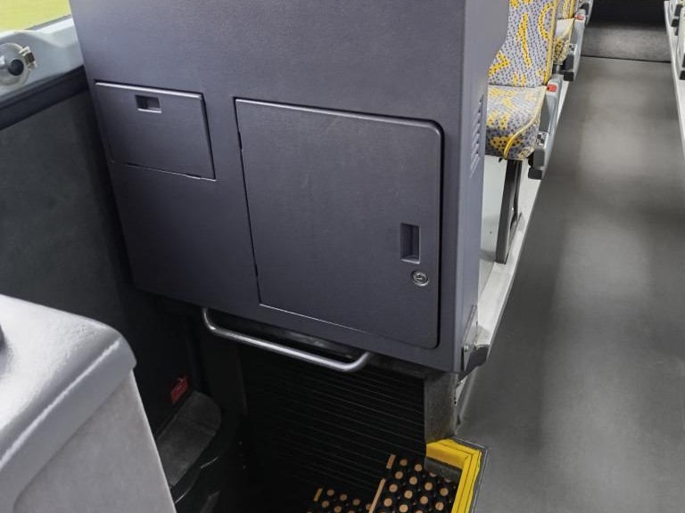 interier autobusu