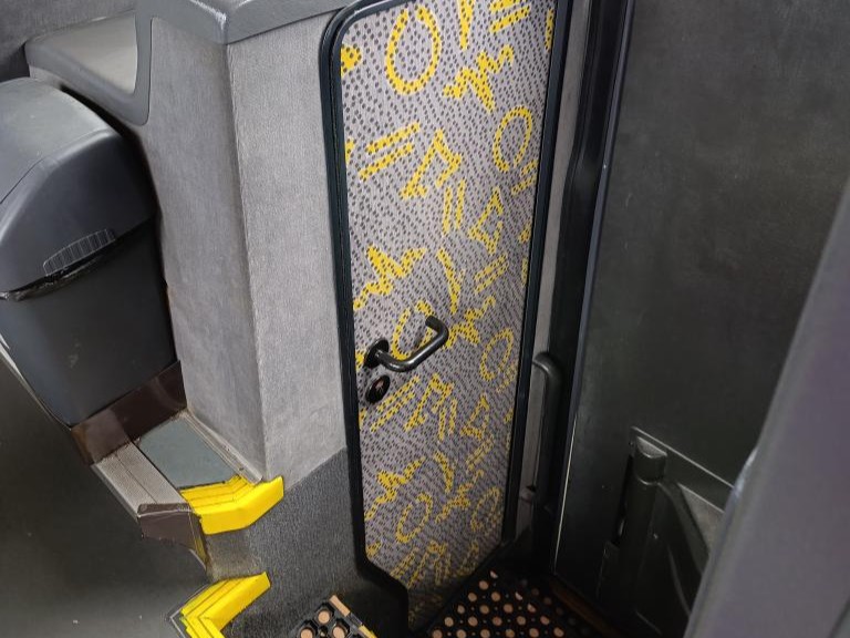 interier autobusu